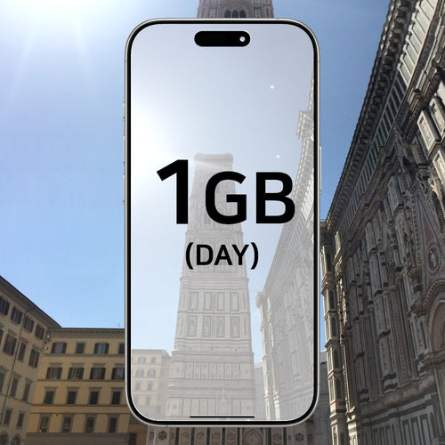 EU Travel eSIM - 1GB/DAY (Instant QR Code via Email)