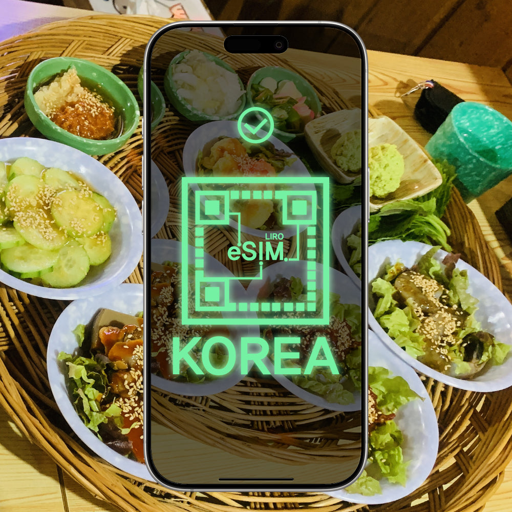 KOREA Travel eSIM - UNLIMITED/DAY (Instant QR Code via Email)
